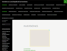 Tablet Screenshot of inversion-es.com